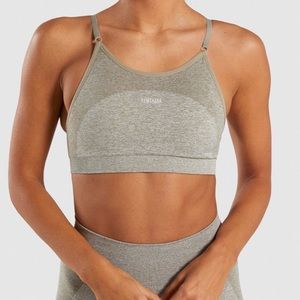 Gymshark Womens Flex Sports Bra KHAKI